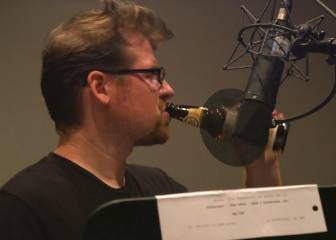 Uno de los dobladores de 'Rick and Morty' bebe tequila para meterse en el papel