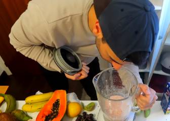 ¿El mejor zumo del mundo? Mezclan todas las frutas en una batidora