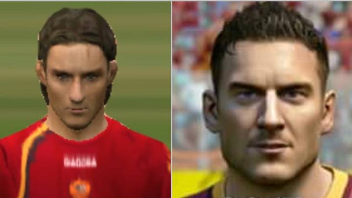 Así ha cambiado Francesco Totti desde el FIFA96 al FIFA17