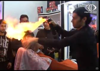 Quemarse el pelo es el último grito en las peluquerías orientales y...en Burgos