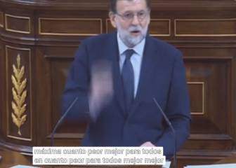 Reacciones al lío dialéctico de Rajoy: 