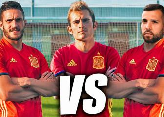 Reto youtuber: Koke vs. Jordi Alba, ¿quién tiene más puntería?
