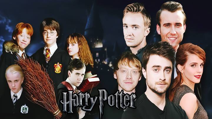Te vas a sentir viejo al ver cómo han cambiado los actores de Harry Potter
