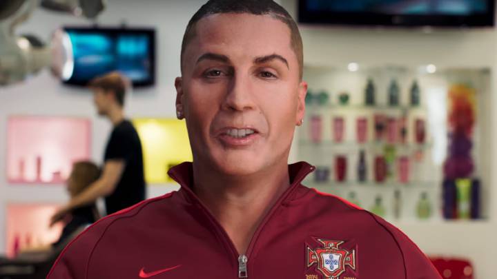 Stefan Kramer se mete en la piel de Cristiano Ronaldo