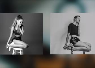 Este youtuber imita a Ariana Grande en una sesión de fotos