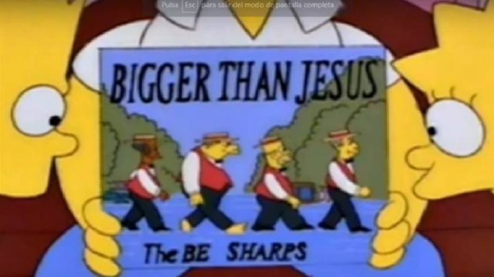 Un grupo de irlandeses recrea este momentazo musical de 'Los Simpson'