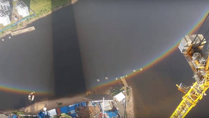 El vídeo que muestra cómo es en realidad un arcoíris: circular, y no un arco