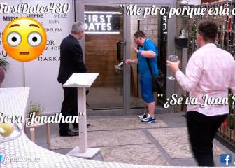 Un concursante huye de First Dates por culpa de un viejo conocido