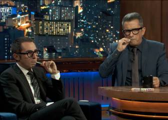 Berto y Buenafuente se comen una tiza en directo