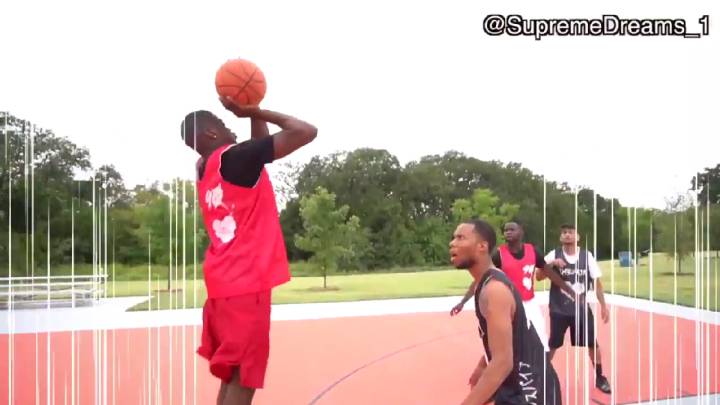 Así sería un partido de baloncesto al estilo anime