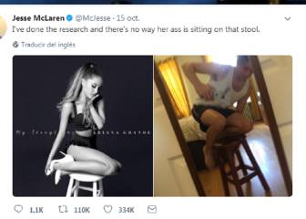 Convierten a Ariana Grande en un meme porque creen que esta postura es imposible