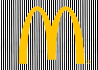 Esta ilusión óptica de McDonald's te dará mucha hambre