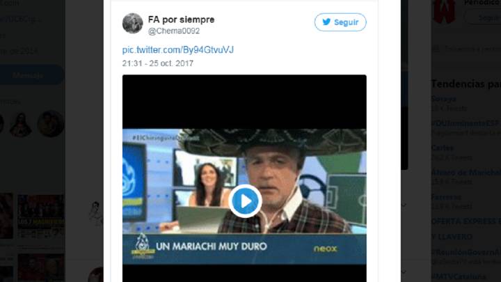 El Twitter del Chiringuito se cae y El ChirinCirco, su cuenta falsa, aprovecha el momento