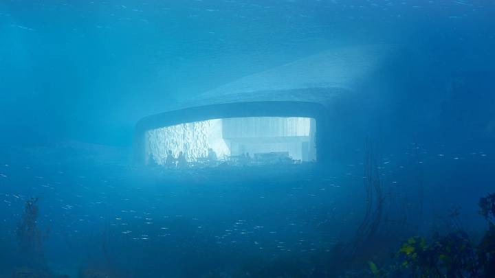 El primer restaurante subacuático de Europa se llamará 'Under' y estará en Noruega