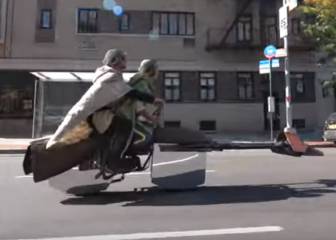 Así se puede hacer una speeder bike de Star Wars casi perfecta