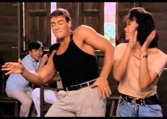 Van Damme vuelve a bailar 'Una vaina loca' y sigue igual que siempre