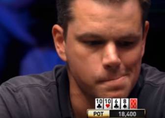 Matt Damon es mucho peor actor cuando tiene que jugar al póker