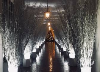 La decoración navideña de la Casa Blanca parece el 'Mundo del revés' de Stranger Things