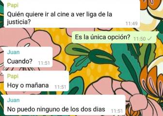 La conversación de un grupo de whatsapp que puso en apuros a un padre de familia