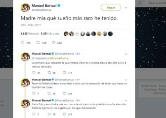 Manuel Bartual vuelve a ser protagonista en Twitter con otro de sus maravillosos hilos