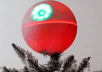Si eres fan de Star Wars puedes decorar tu árbol navideño con la Estrella de la Muerte