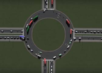 Esto es lo que pasa si pones una rotonda (o cualquier otro cruce) en una autopista