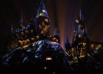 Hogwarts recibe el Año Nuevo con un espectacular 'show' de fuegos artificiales