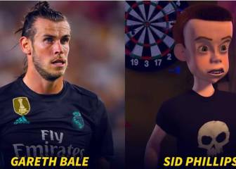 Parecidos más que razonables: 28 futbolistas y sus dobles de dibujos animados