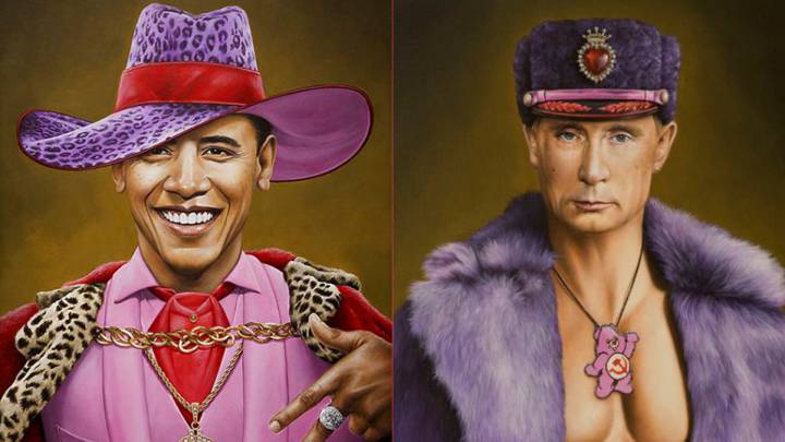 Este artista transforma las imágenes de famosos al mundo rosa y ha conquistado a Internet