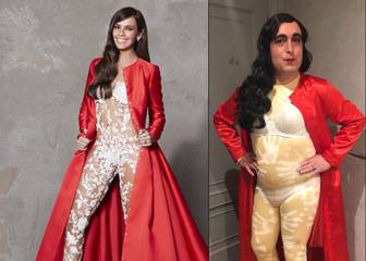 La reacción de Cristina Pedroche ante los disfraces de sus imitadores no tiene desperdicio