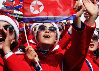 De dónde han salido y quiénes son las animadoras de Corea del Norte en los JJ.OO. de Invierno