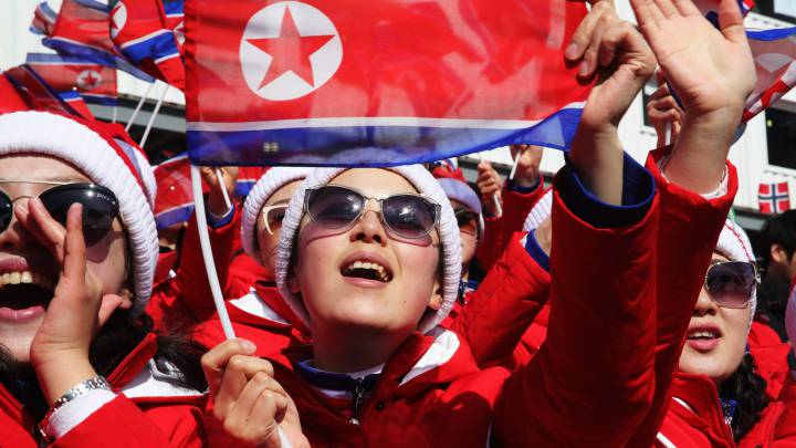 De dónde han salido y quiénes son las animadoras de Corea del Norte en los JJ.OO. de Invierno