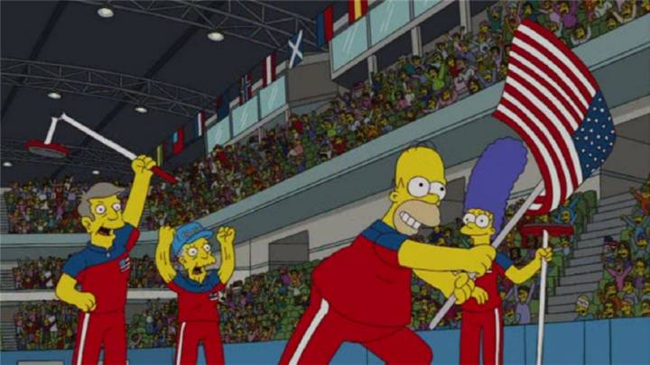 Los Simpson previeron (una vez más) quién ganaría en los Juegos Olímpicos de Invierno
