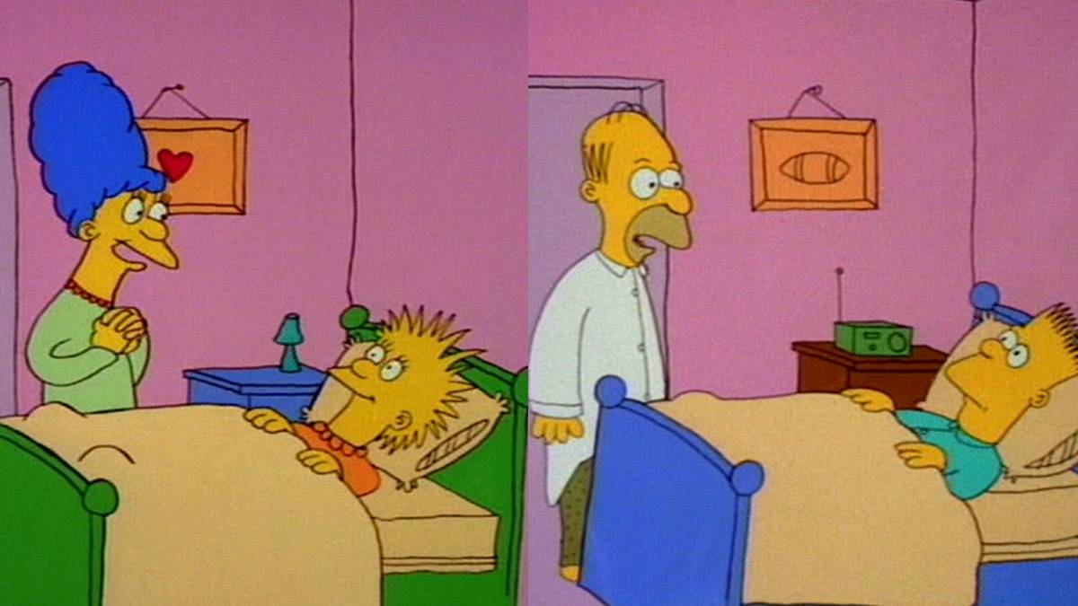 Cómo era la familia Simpson antes de su primer capítulo? 