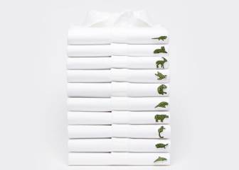 Lacoste reemplaza su icónico cocodrilo por animales en peligro de extinción