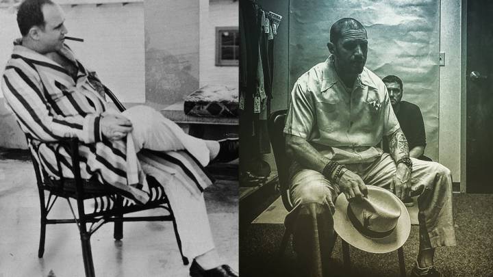Tom Hardy comparte las primeras imágenes de su papel como Al Capone