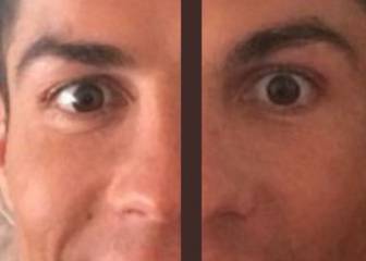 El selfie de Cristiano 'a dos caras' que llena de memes Twitter