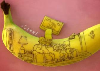 Esto es lo que pasa cuando transformas un plátano en una obra de arte