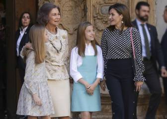 Tensión entre la reina Letizia y doña Sofía por una foto con las infantas