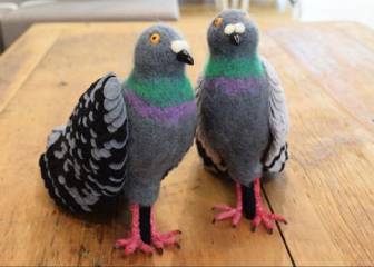 Una diseñadora japonesa crea los zapatos perfectos para no espantar a las palomas