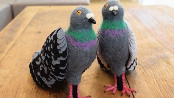 Una diseñadora japonesa crea los zapatos perfectos para no espantar a las palomas