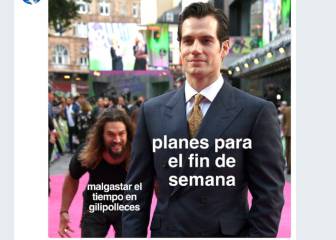 El meme de Jason Momoa y Henry Cavill es todo lo que necesitamos de internet