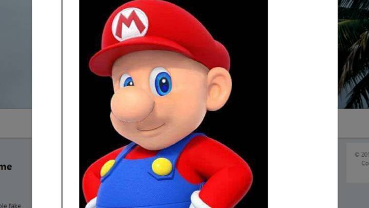 Una versión de Super Mario afeitado se ha hecho viral y nos da mucho miedo