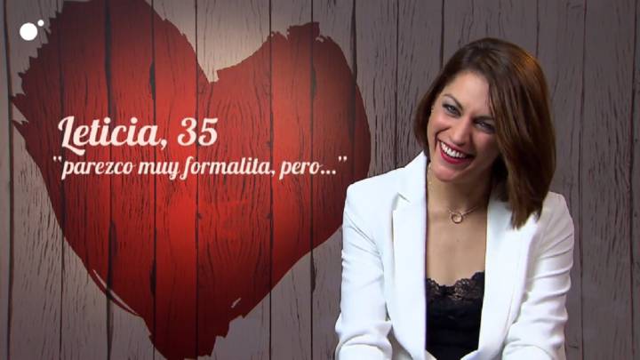 Leticia, en First Dates: "Me considero una 'MILF'"
