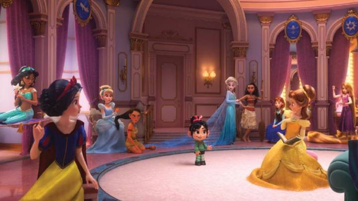 La segunda entrega de 'Rompe Ralph' reúne a todas las princesas Disney en su último trailer