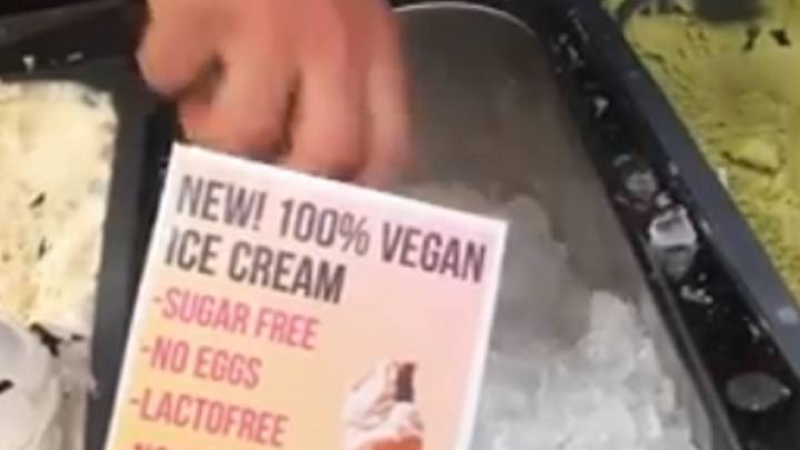 Deberías invitar a tu amigo vegetariano a este 'magnífico' helado vegano