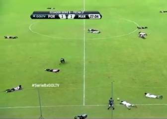 Un enjambre de abejas ataca un partido de fútbol en Ecuador