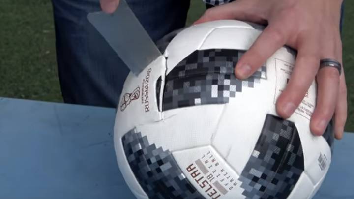 ¿Qué hay dentro del balón del Mundial y dónde está su chip?