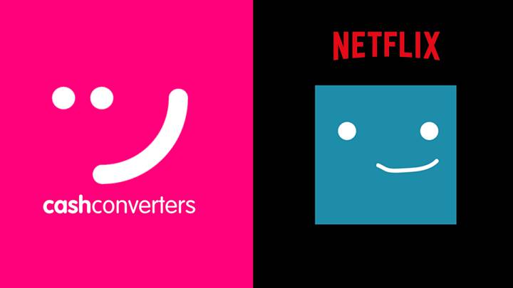 El extraño vínculo entre el logo del Cash Converters y la imagen de usuario de Netflix