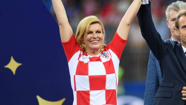 8 tuits para despedir a Kolinda, la presidenta de Croacia y del Mundial